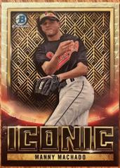 Manny Machado [SuperFractor] Baseball Cards 2023 Bowman Chrome Iconic Prices