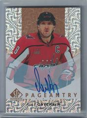 Alex Ovechkin [Autograph] #P-8 Hockey Cards 2022 SP Authentic Pageantry Prices