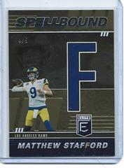 Matthew Stafford [Gold] #SB-MS5 Football Cards 2022 Panini Donruss Elite Spellbound Prices