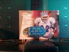 Alge Crumpler [Silver] #A12 Football Cards 2001 Sage Autographs Prices