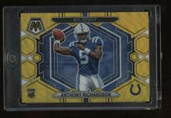 Anthony Richardson [Gold Wave] #ND-5 Football Cards 2023 Panini Mosaic NFL Debut Prices