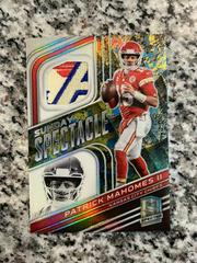 Patrick Mahomes II [Neon Splatter] #SS-PMA Football Cards 2022 Panini Spectra Sunday Spectacle Prices