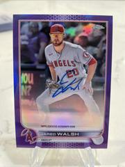 Jared Walsh [Purple] Baseball Cards 2022 Topps Chrome Veteran Autographs Prices