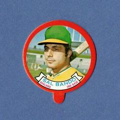 Sal Bando Baseball Cards 1973 Topps Candy Lids Prices
