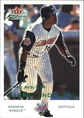Garret Anderson #35 Baseball Cards 2001 Fleer Focus Prices