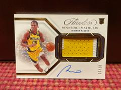 Bennedict Mathurin [Gold] #18 Basketball Cards 2022 Panini Flawless Prices
