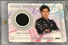 Zhou Guanyu [Gradient] Racing Cards 2023 Topps Eccellenza Formula 1 Prices