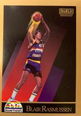 Blair Rasmussen #80 Basketball Cards 1990 Skybox Prices