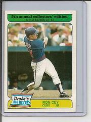 Ron Cey #6 Baseball Cards 1985 Drake's Prices