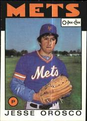 Jesse Orosco Baseball Cards 1986 O Pee Chee Prices