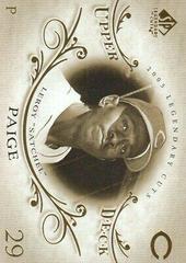 Satchel Paige Baseball Cards 2005 SP Legendary Cuts Prices