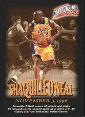 Shaquille O'Neal Basketball Cards 1997 Fleer Million Dollar Moments Prices