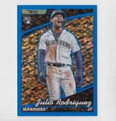 Julio Rodriguez [Blue] Baseball Cards 2022 Topps Update Black Gold Prices