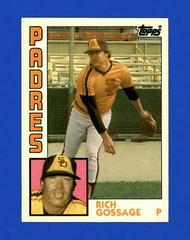 Rich Gossage #43T Baseball Cards 1984 Topps Traded Tiffany Prices
