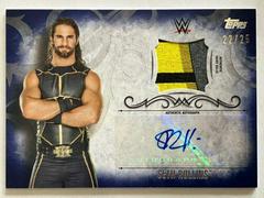 Seth Rollins [Blue Autograph] Wrestling Cards 2016 Topps WWE Undisputed Relics Prices