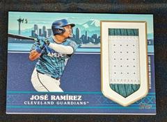 Jose Ramirez #ASJP-JR Baseball Cards 2023 Topps Update All Star Jumbo Patch Prices