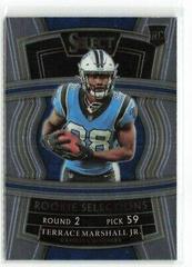 Terrace Marshall Jr. #RS-14 Football Cards 2021 Panini Select Rookie Selections Prices