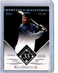 Ken Griffey Jr. [29 Home Runs] Baseball Cards 2007 Topps Moments & Milestones Prices