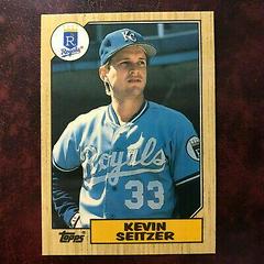 Kevin Seitzer Baseball Cards 1987 Topps Traded Tiffany Prices