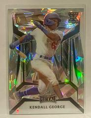 Kendall George #B-76 Baseball Cards 2023 Leaf Metal Draft Prices