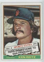 Ken Reitz Baseball Cards 1976 Topps Traded Prices