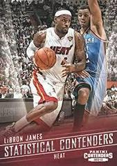Lebron James Basketball Cards 2012 Panini Contenders Statisical Contenders Prices