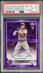 Spencer Torkelson [Purple] Baseball Cards 2022 Topps Chrome Update Sapphire Rookie Autographs Prices