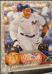 Aaron Judge [Metallic] #H1 Baseball Cards 2023 Topps Holiday Prices