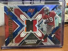 Keyshawn Johnson [Blue] #SS-18 Football Cards 2022 Panini XR Summit Swatches Prices