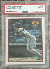 Paul Molitor Baseball Cards 1989 Bowman Prices