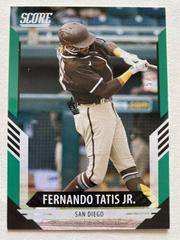 Fernando Tatis Jr. [Green] Baseball Cards 2021 Panini Chronicles Score Prices