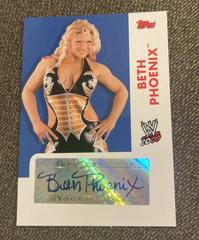 Beth Phoenix Wrestling Cards 2009 Topps WWE Autographs Prices