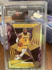 LeBron James [Gold] Basketball Cards 2021 Panini Illusions Amazing Prices