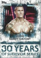 Randy Orton [Blue] Wrestling Cards 2018 Topps WWE Undisputed 30 Years of Survivor Series Prices