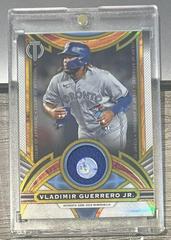 Vladimir Guerrero Jr. [Gold] #SOA-VG Baseball Cards 2023 Topps Tribute Stamp of Approval Relics Prices