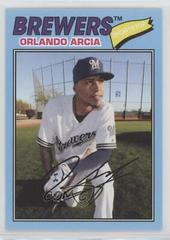 Orlando Arcia [Blue] Baseball Cards 2018 Topps Archives Prices