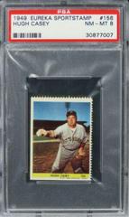 Hugh Casey #156 Baseball Cards 1949 Eureka Sportstamps Prices