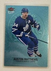 Auston Matthews [Sapphire] Hockey Cards 2021 Ultra Medallions Prices