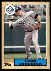 Evan Longoria #TM-20 Baseball Cards 2012 Topps 1987 Minis Prices
