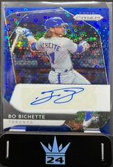 Bo Bichette [Carolina Blue Prizm] Baseball Cards 2020 Panini Prizm Rookie Autographs Prices