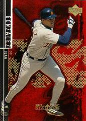 Juan Gonzalez #29 Baseball Cards 2000 U.D. Black Diamond Rookie Edition Authentics Prices