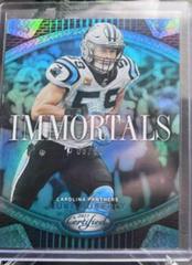 Luke Kuechly [Teal] #I-10 Football Cards 2023 Panini Certified Immortals Prices