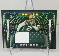 Charles Woodson [Green] Football Cards 2022 Panini Obsidian Eclipse Prices