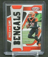 Tee Higgins Football Cards 2021 Panini Certified Piece of the Game Prices