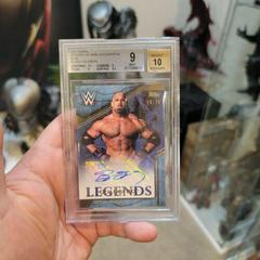 Goldberg [Blue] Wrestling Cards 2017 Topps Legends of WWE Autographs Prices