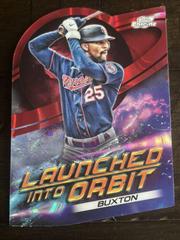 Byron Buxton [Red Flare] #LIO-15 Baseball Cards 2022 Topps Cosmic Chrome Launched Into Orbit Prices