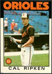 Cal Ripken Jr. #340 Baseball Cards 1986 Topps Tiffany Prices