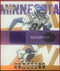 Randy Moss [Jersey Gold Refractor] Football Cards 2004 Topps Finest Prices
