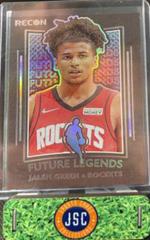 Jalen Green Basketball Cards 2021 Panini Recon Future Legends Prices