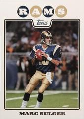 Marc Bulger #33 Football Cards 2008 Topps Prices